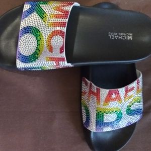 Authentic MK Rubber Womens Sandals